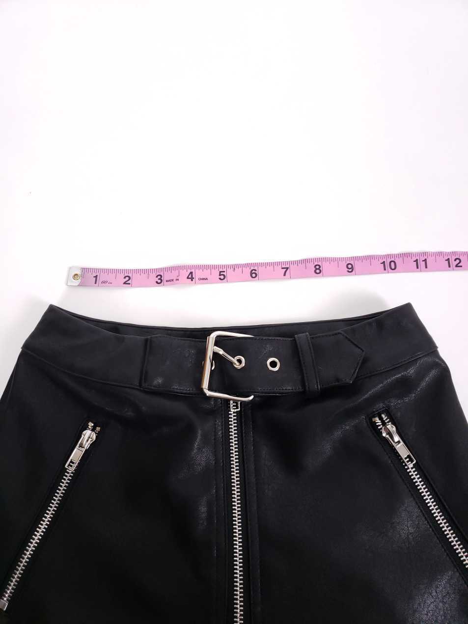 danielle guizio belted leather pants